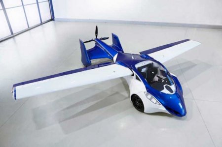 Вид сверху AeroMobil 3.0