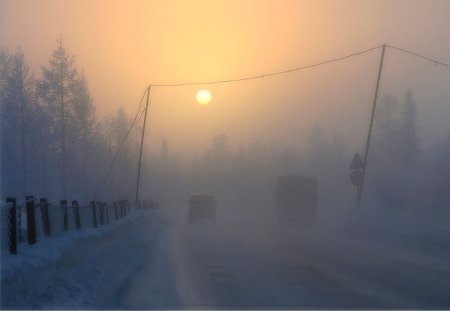 Плохая обзорность на дороге